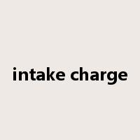 intake charge是什么意思