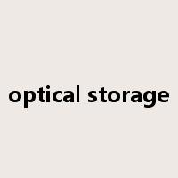 optical storage是什么意思
