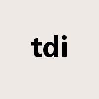 tdi是什么意思