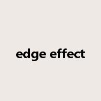 edge effect是什么意思
