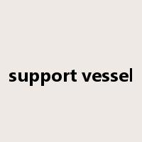 support vessel是什么意思
