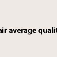 fair average quality是什么意思