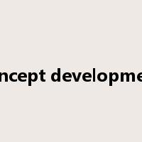 concept development是什么意思