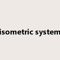 isometric system是什么意思