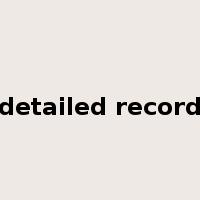 detailed record是什么意思