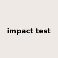 impact test是什么意思