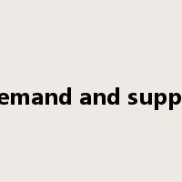 demand and supply是什么意思