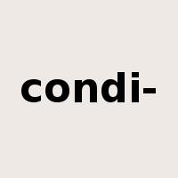 condi-是什么意思