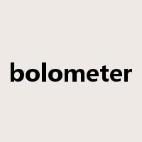 bolometer是什么意思