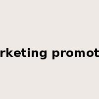 marketing promotion是什么意思