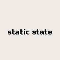 static state是什么意思