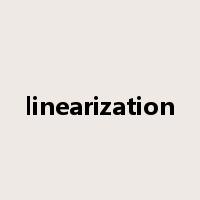 linearization是什么意思