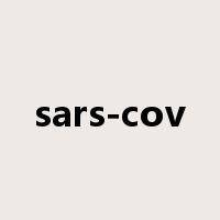 sars-cov是什么意思