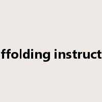scaffolding instruction是什么意思