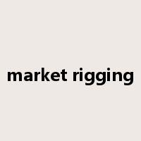 market rigging是什么意思