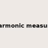 harmonic measure是什么意思