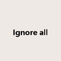 Ignore all是什么意思