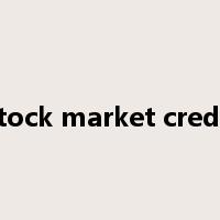stock market credit是什么意思