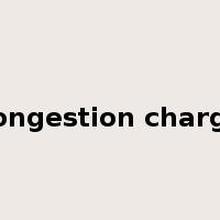 congestion charge是什么意思