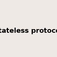 stateless protocol是什么意思