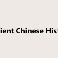 Ancient Chinese History是什么意思