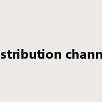 distribution channel是什么意思