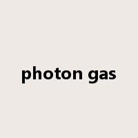 photon gas是什么意思