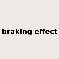 braking effect是什么意思