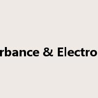 Electromagnetic disturbance & Electromagnetic interference是什么意思