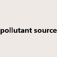 pollutant source是什么意思