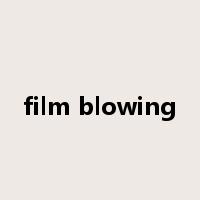 film blowing是什么意思