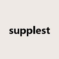 supplest是什么意思