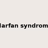 Marfan syndrome是什么意思
