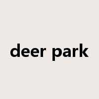 deer park是什么意思