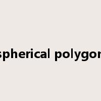 spherical polygon是什么意思