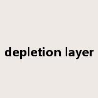 depletion layer是什么意思