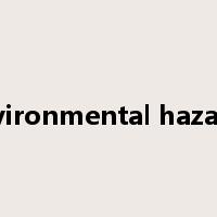 environmental hazards是什么意思