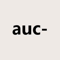 auc-是什么意思