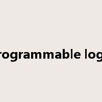 programmable logic是什么意思