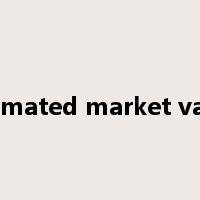 estimated market value是什么意思