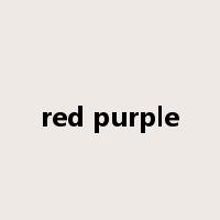 red purple是什么意思