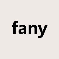 fany是什么意思
