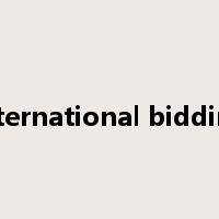 international bidding是什么意思