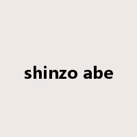 shinzo abe是什么意思