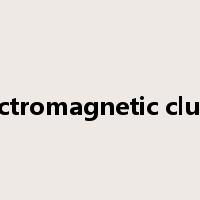 electromagnetic clutch是什么意思