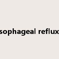 gastroesophageal reflux disease是什么意思