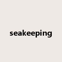 seakeeping是什么意思
