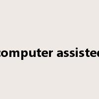 computer assisted是什么意思