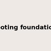 footing foundation是什么意思