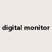digital monitor是什么意思